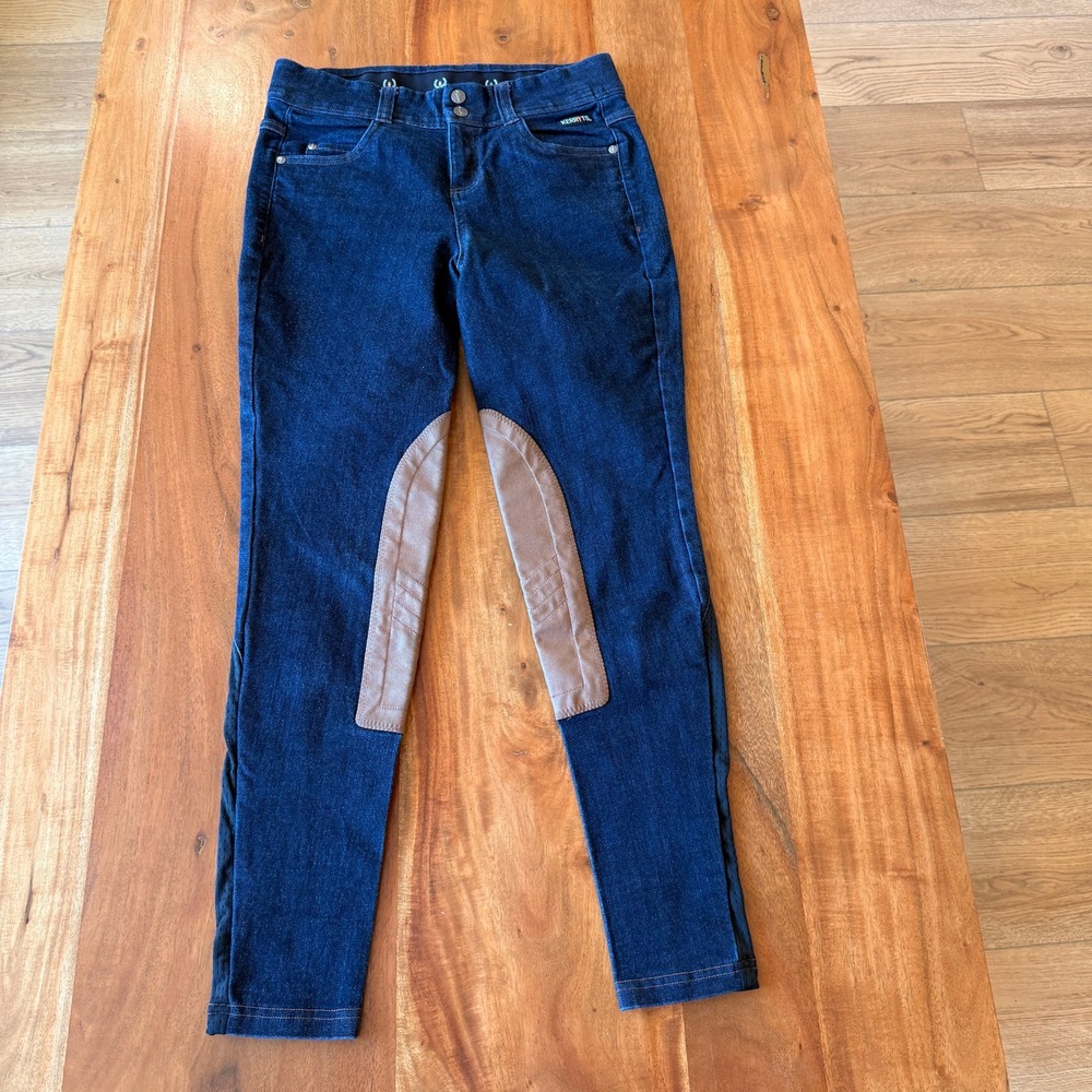Kerrits Women's Blue Denim Riding Pants Size S